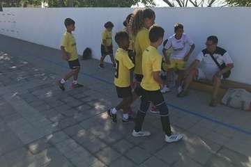 Jornada de convivencia deportiva en El Goro (Foto TA)